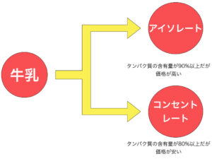 ホエイプロテインの種類