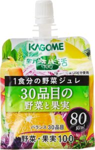 KAGOME（カゴメ）『野菜生活100 1食分の野菜ジュレ 30品目の野菜と果実』