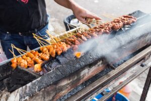 焼き鳥の写真