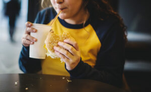 食事の写真