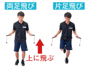 縄跳びの飛び方の種類