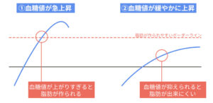 血糖値と脂肪合成